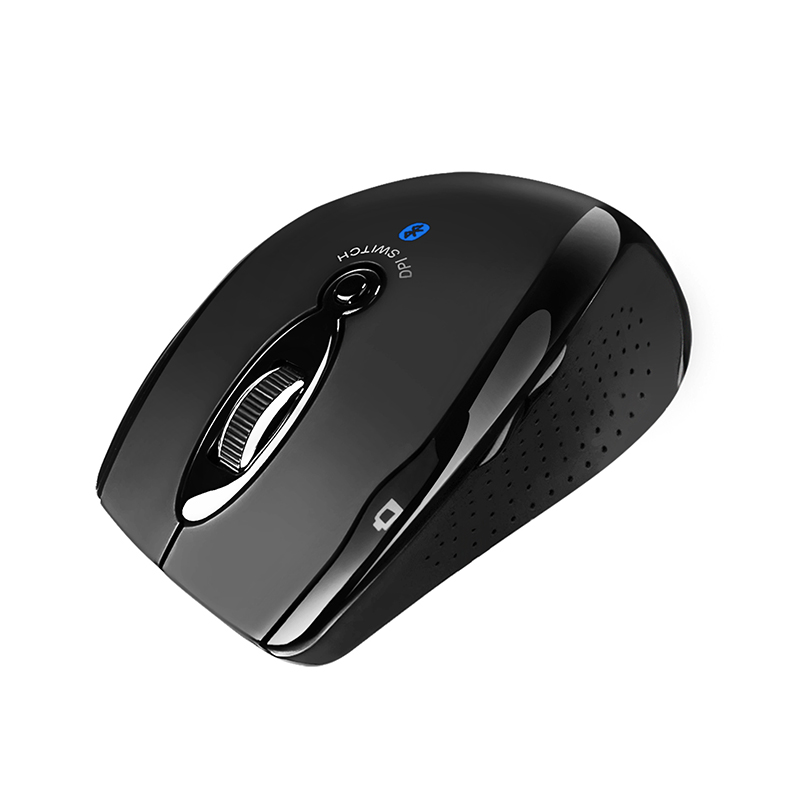 Adesso IMOUSE S200B Mouse - Bluetooth - Optical 5 Button(s)-Black-Wireless-Right-handed